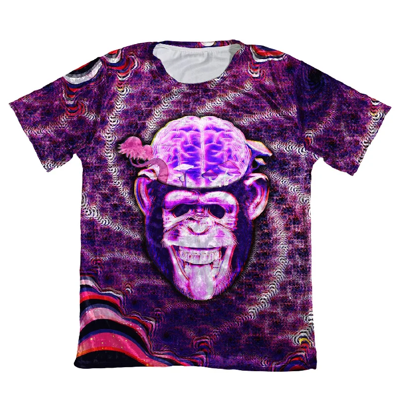 Ston~ Ape Brain Velvet Unisex Tee