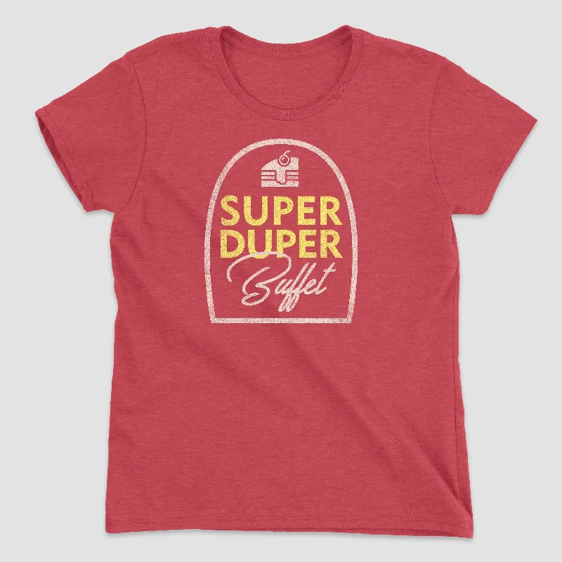 Super Duper Buffet Women's T-Shirt