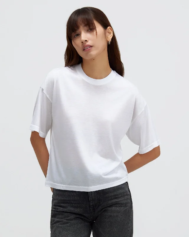TENCEL™ Relaxed Tee Cozy Warm Stylish