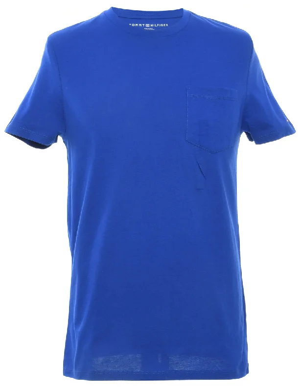 Tommy Hilfiger Plain T-shirt - XS Collared Crew Neck Turtle Neck