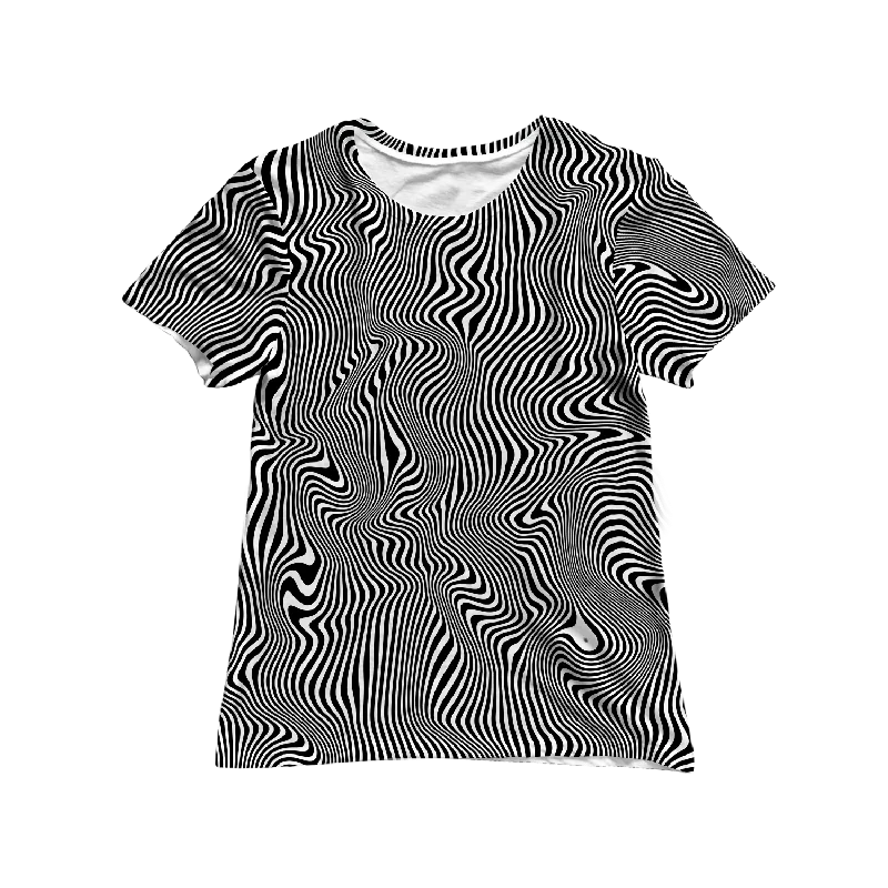 Trippy Wave All Over Print Women's Tee