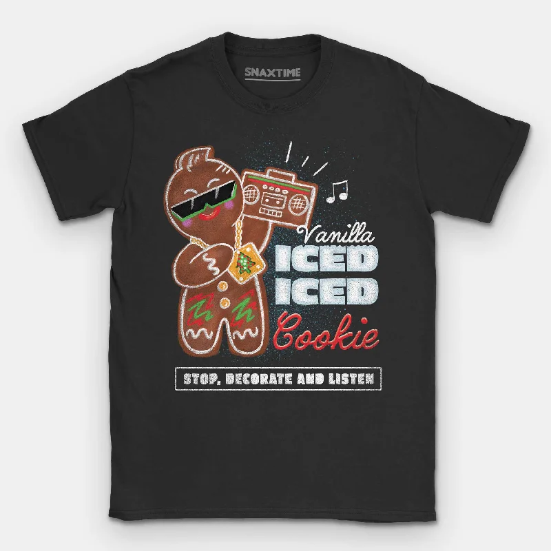 Vanilla Ice-d Gingerbread Cookie Graphic T-Shirt