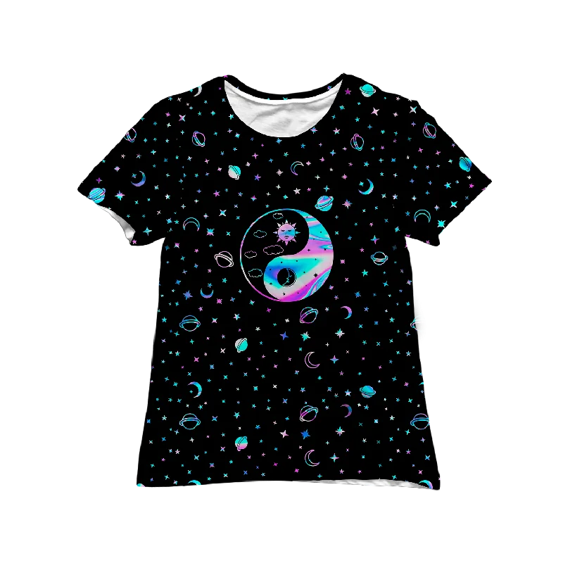 Yinyang Galaxy All Over Print Women's Tee