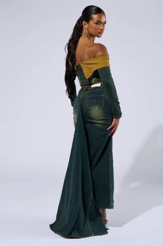 BEFORE YOU GO DENIM SKIRT denim skirt stylish