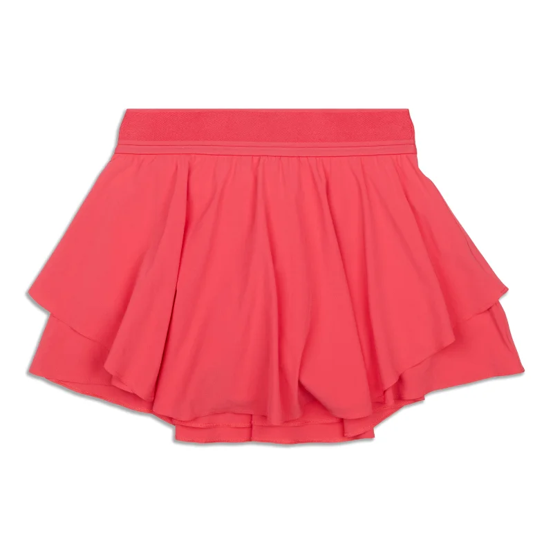 Court Rival High-Rise Skirt - Resale ribbed skirt waist