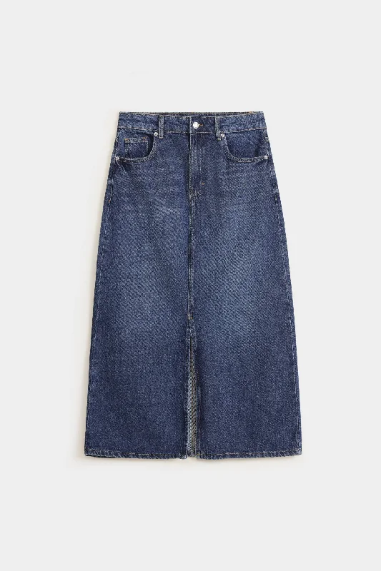 Denim Skirt cashmere skirt fine