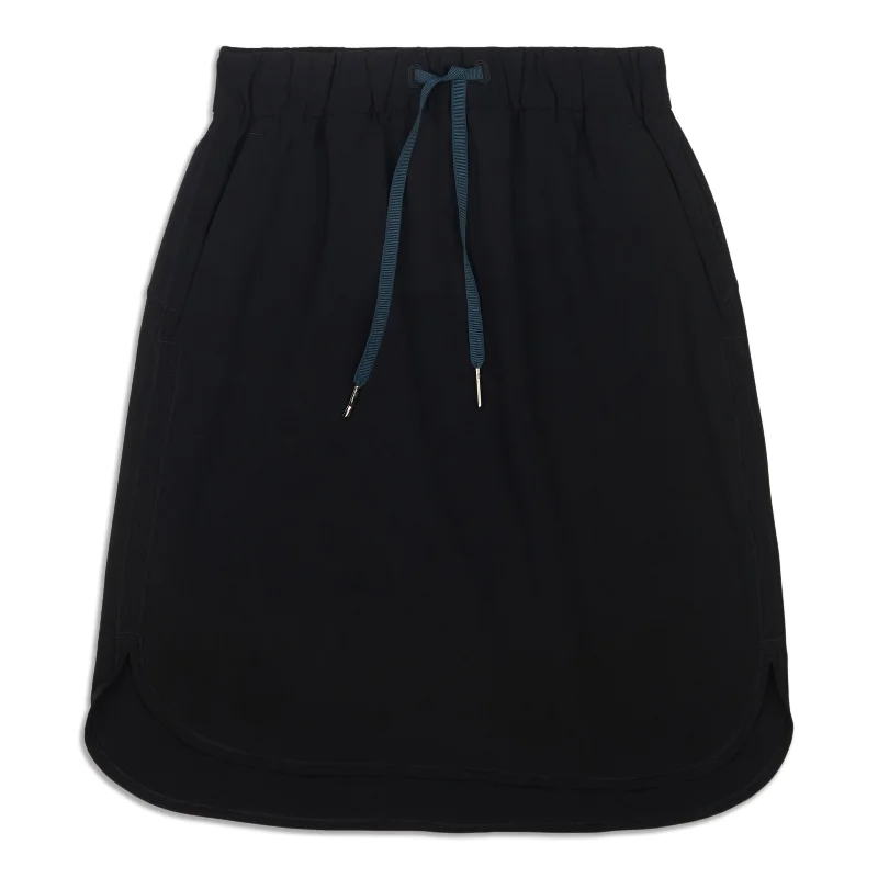 On The Fly Skirt - Resale silk skirt elegant