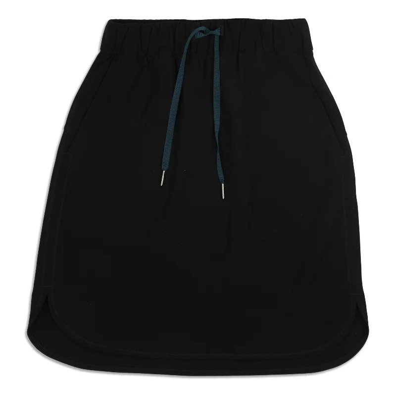 On The Fly Skirt - Resale leather skirt bold