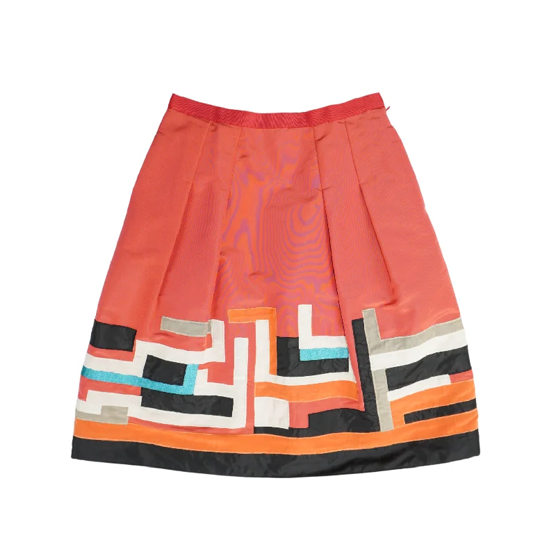 Oscar De La Renta Skirt - Women's 6 denim skirt durable