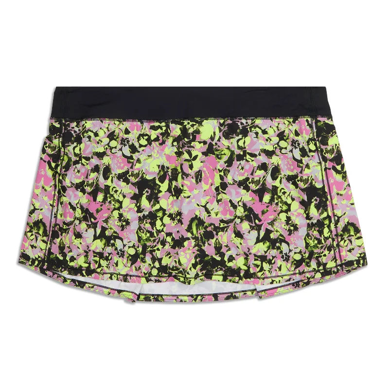 Pace Rival Mid-Rise Skirt leather skirt sleek