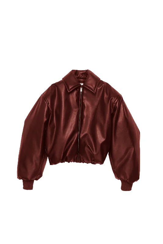 Acne Studios Coated Bomber Jacket (Dark Burgundy) Mesh Jacket Canvas Jacket Denim Jacket Acne Studios Coated Bomber Jacket (Dark Burgundy) Mesh Jacket Canvas Jacket Denim Jacket