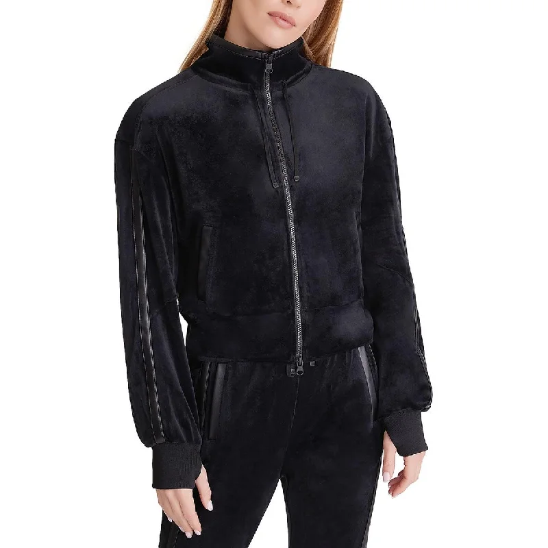 Blanc Noir Womens Velour Sporty Soft Shell Jacket Wool Jacket Cashmere Jacket Tweed Jacket Blanc Noir Womens Velour Sporty Soft Shell Jacket Wool Jacket Cashmere Jacket Tweed Jacket