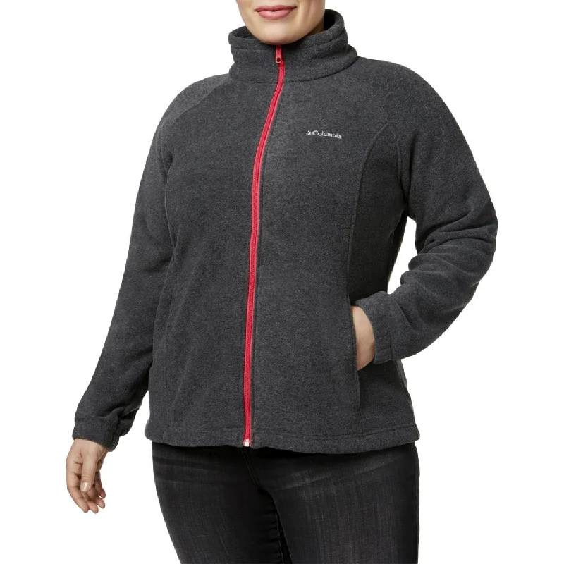 Columbia Sportswear Womens Plus Benton Springs Funnel Neck Fleece Jacket Zippered Jacket Buttoned Jacket Snapped Jacket Columbia Sportswear Womens Plus Benton Springs Funnel Neck Fleece Jacket Zippered Jacket Buttoned Jacket Snapped Jacket