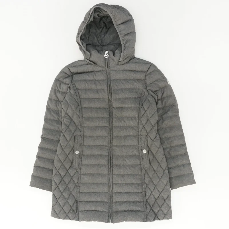 Gray Puffer Jacket