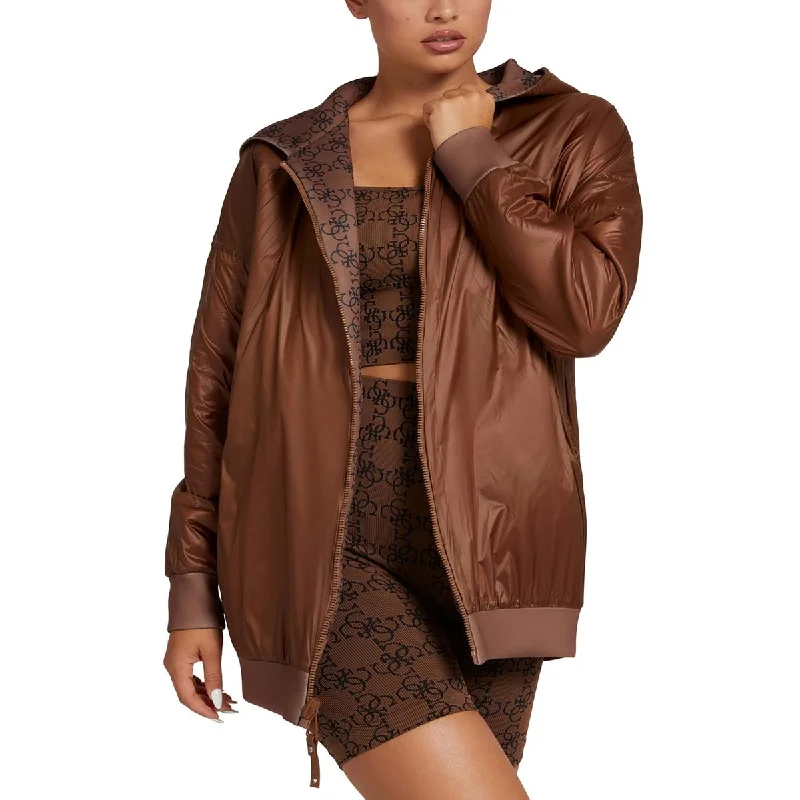 Guess Womens Logo Reversible Soft Shell Jacket Herringbone Jacket Checkered Jacket Solid Jacket Guess Womens Logo Reversible Soft Shell Jacket Herringbone Jacket Checkered Jacket Solid Jacket