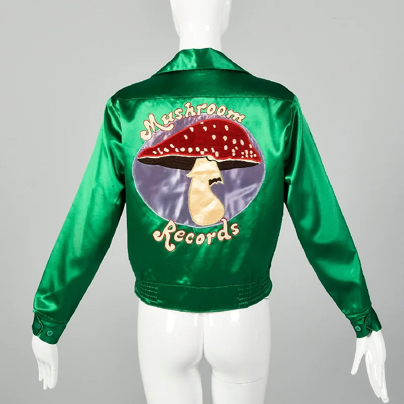 Impossibly Cool Mushroom Records Satin Jacket The Magic Land of Ubilam Rayon Jacket Velvet Jacket Corduroy Jacket Impossibly Cool Mushroom Records Satin Jacket The Magic Land of Ubilam Rayon Jacket Velvet Jacket Corduroy Jacket