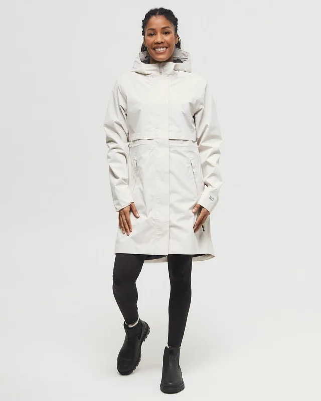 Nimbus Long Rain Jacket Satin Jacket Silk Jacket Chiffon Jacket