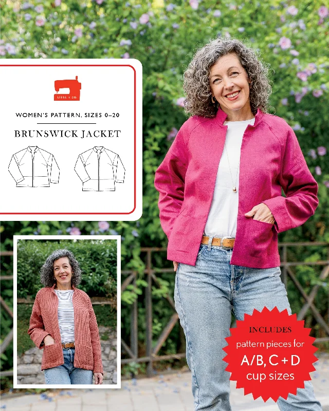 PDF Pattern - Brunswick Jacket | Liesl + Co