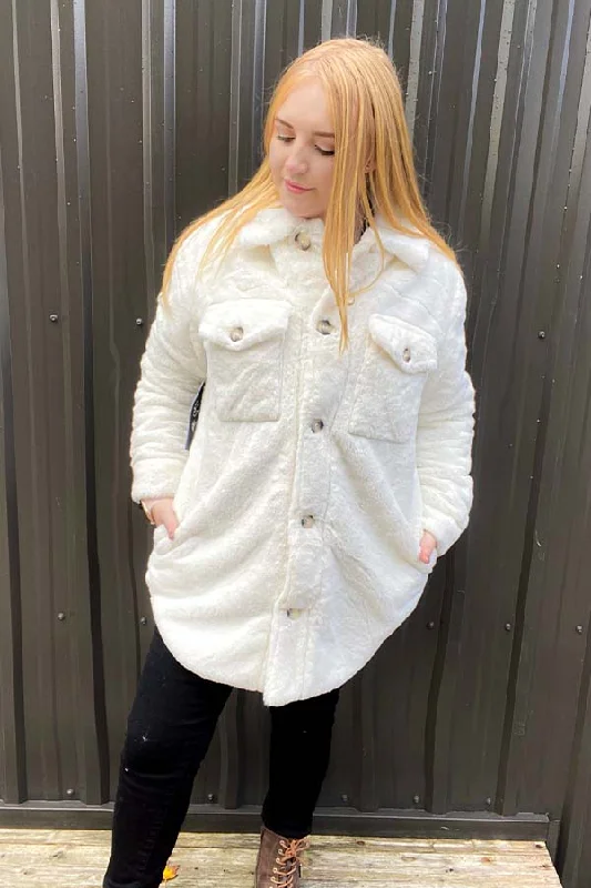 RD Style Faux Fur Jacket Jersey Jacket Tulle Jacket Batik Jacket