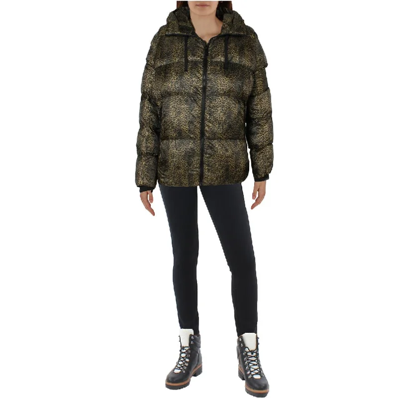 Sam Edelman Womens Hooded Short Puffer Jacket Snapped Jacket Toggled Jacket Drawstring Jacket Sam Edelman Womens Hooded Short Puffer Jacket Snapped Jacket Toggled Jacket Drawstring Jacket