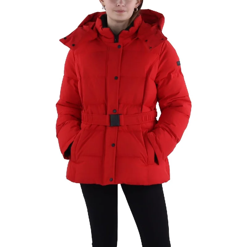 Sam Edelman Womens Quilted Hooded Puffer Jacket Tiered Jacket Buttoned Jacket Zippered Jacket Sam Edelman Womens Quilted Hooded Puffer Jacket Tiered Jacket Buttoned Jacket Zippered Jacket