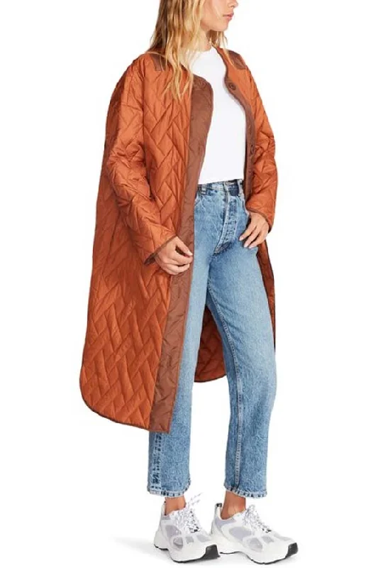 Steve Madden Emerson Quilted Jacket Chenille Fabric Brocade Fabric Lace Fabric