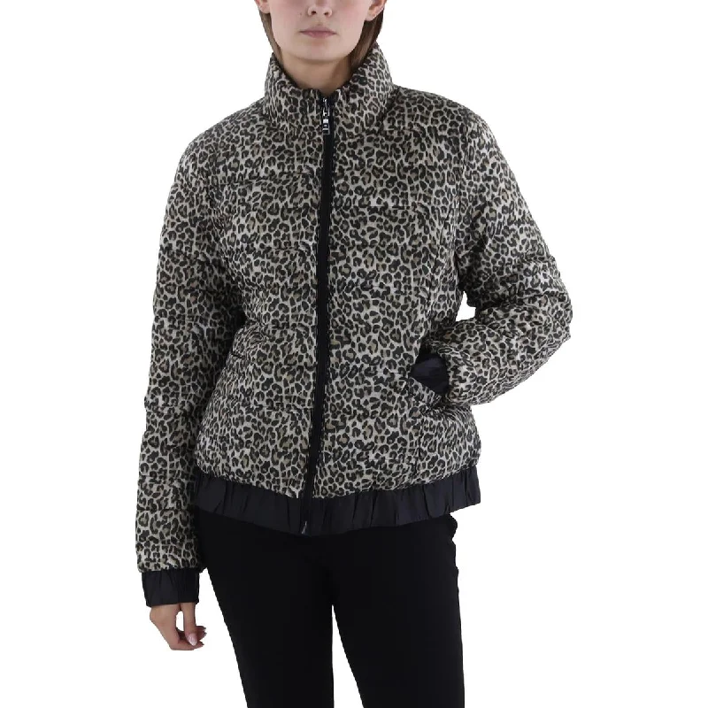 Tahari Womens Insulated Animal Print Puffer Jacket V-Neck Jacket Boat Neck Jacket Square Neck Jacket Tahari Womens Insulated Animal Print Puffer Jacket V-Neck Jacket Boat Neck Jacket Square Neck Jacket