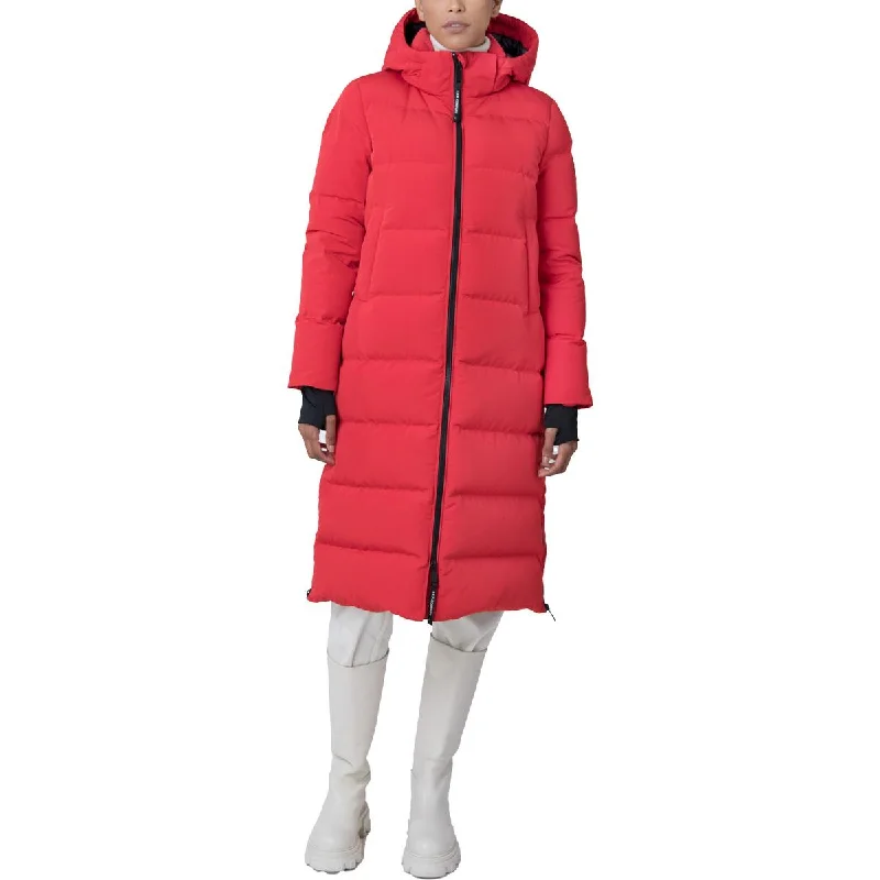 The Recycled Planet Womens Insulated Long Puffer Jacket