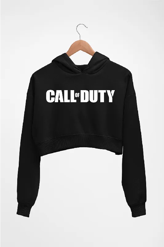 Call of Duty Crop HOODIE FOR WOMEN