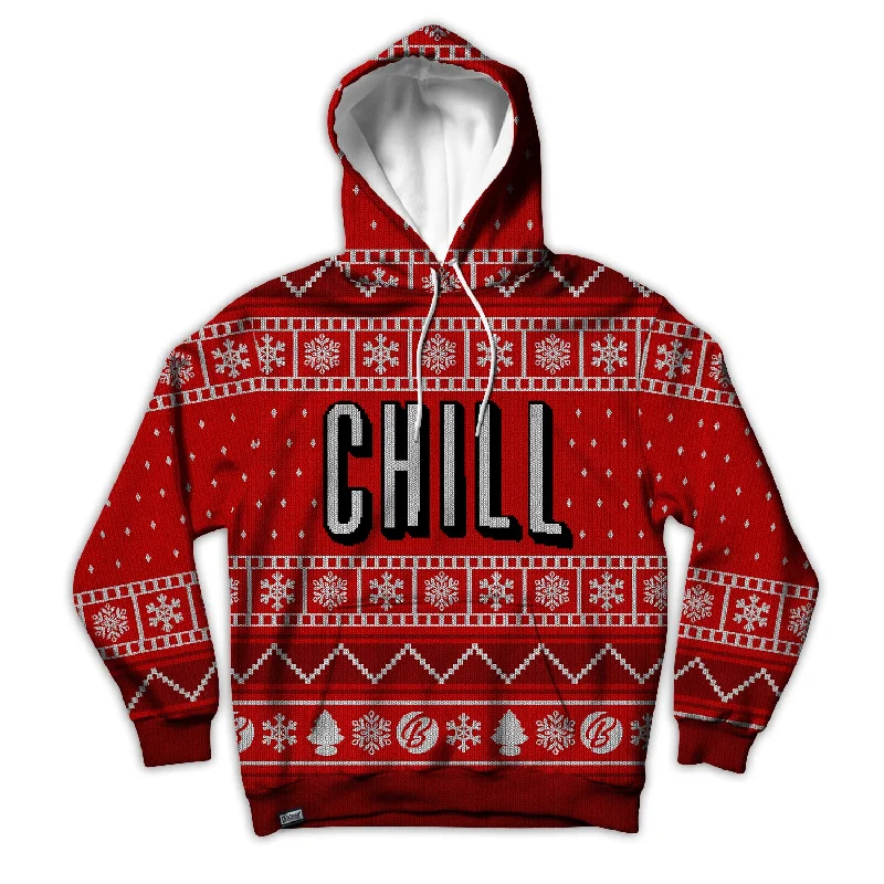 Chill Holiday Unisex Hoodie Hoodie with Half-Zip Sporty Casual