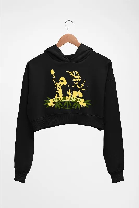 Chillam Weed Crop HOODIE FOR WOMEN