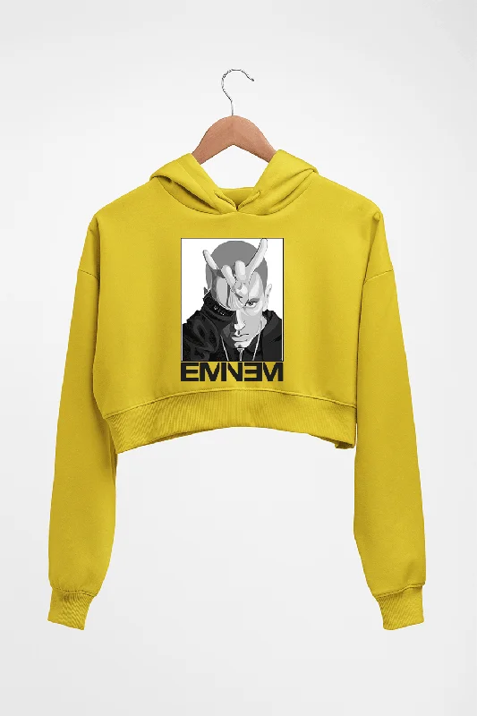 EMINEM Crop HOODIE FOR WOMEN