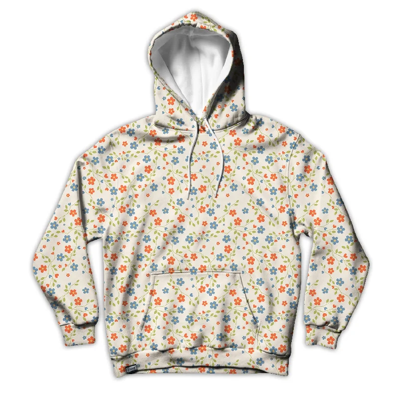 Flowers & Hearts Unisex Hoodie