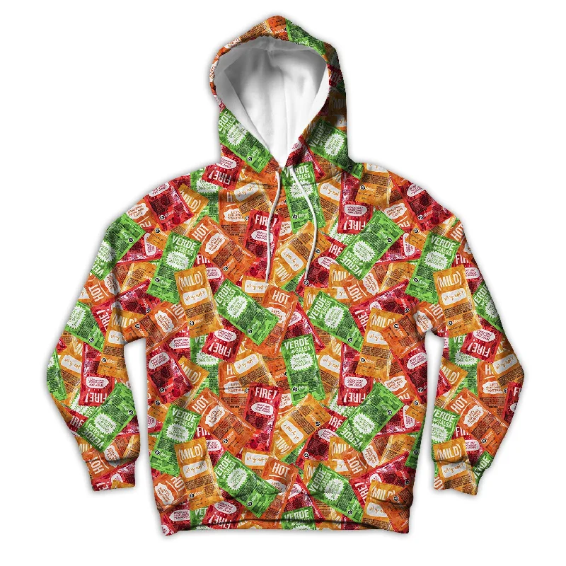 Hot Sauce Packets Unisex Hoodie