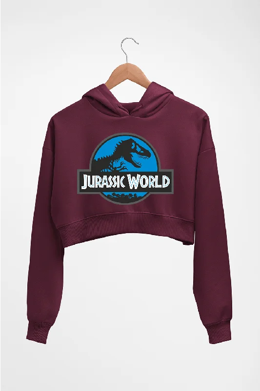 Jurassic World Crop HOODIE FOR WOMEN