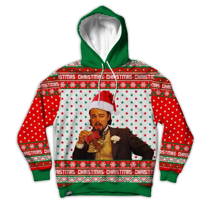 Leo Meme Ugly Unisex Hoodie Hoodie with Elastic Cuffs Stretchable Comfortable