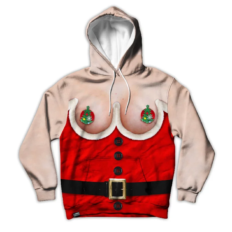 Naked Santa Unisex Hoodie