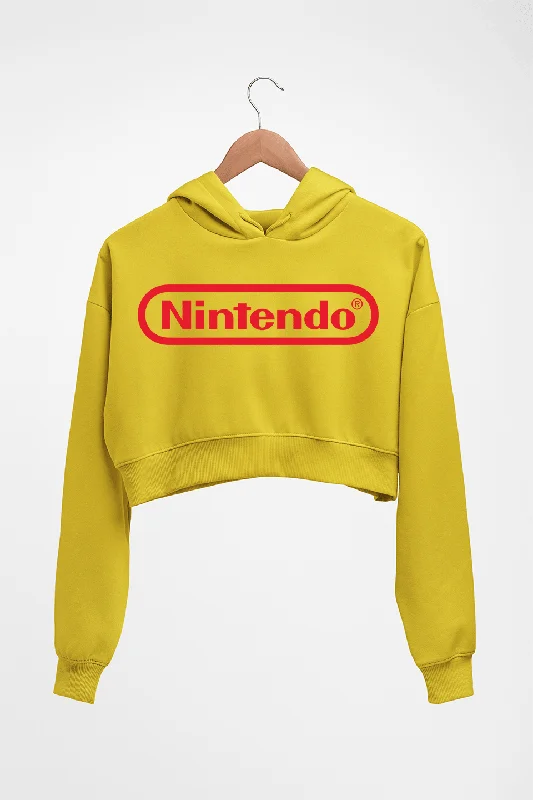 Nintendo Crop HOODIE FOR WOMEN