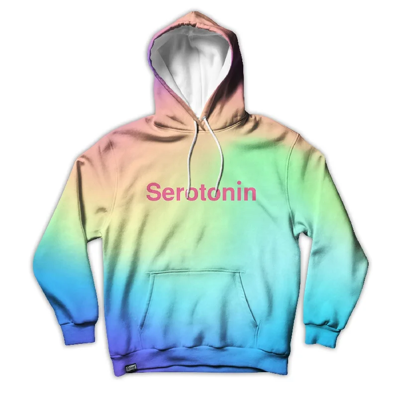Serotonin Unisex Hoodie Hoodie with Fur Luxurious Winter