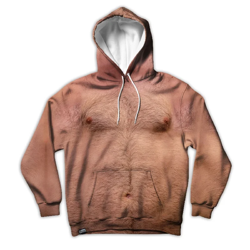 Sexy Chest Unisex Hoodie Hoodie with Pocket Utility Practical