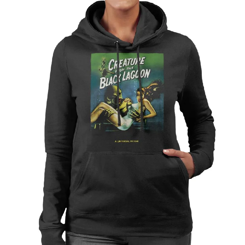 The Creature From The Black Lagoon Carrying Kay Women's Hooded Sweatshirt