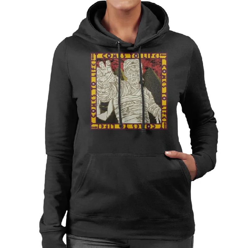 The Mummy It Comes To Life Women's Hooded Sweatshirt