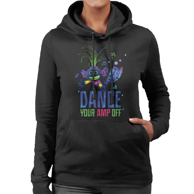 Trolls Dance Your Amp Off Women's Hooded Sweatshirt