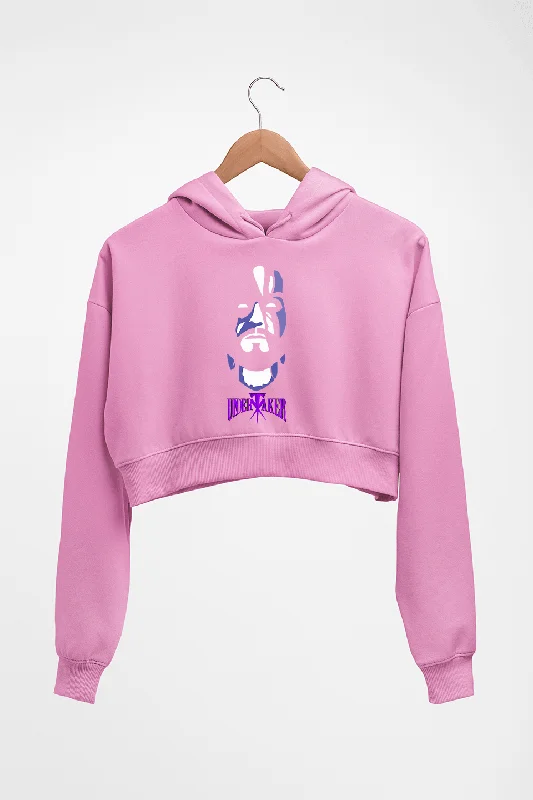 Undertaker WWE Crop HOODIE FOR WOMEN