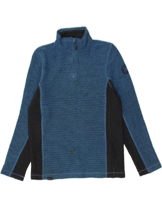 WEIRD FISH Mens Zip Neck Sweatshirt Jumper Small Navy Blue Colourblock Hoodie with Color Block Contrast Stylish WEIRD FISH Mens Zip Neck Sweatshirt Jumper Small Navy Blue Colourblock Hoodie with Color Block Contrast Stylish