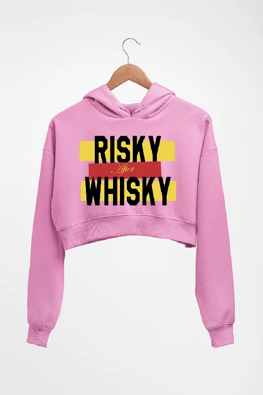 Whisky Crop HOODIE FOR WOMEN Oversized Hoodie Comfort Casual