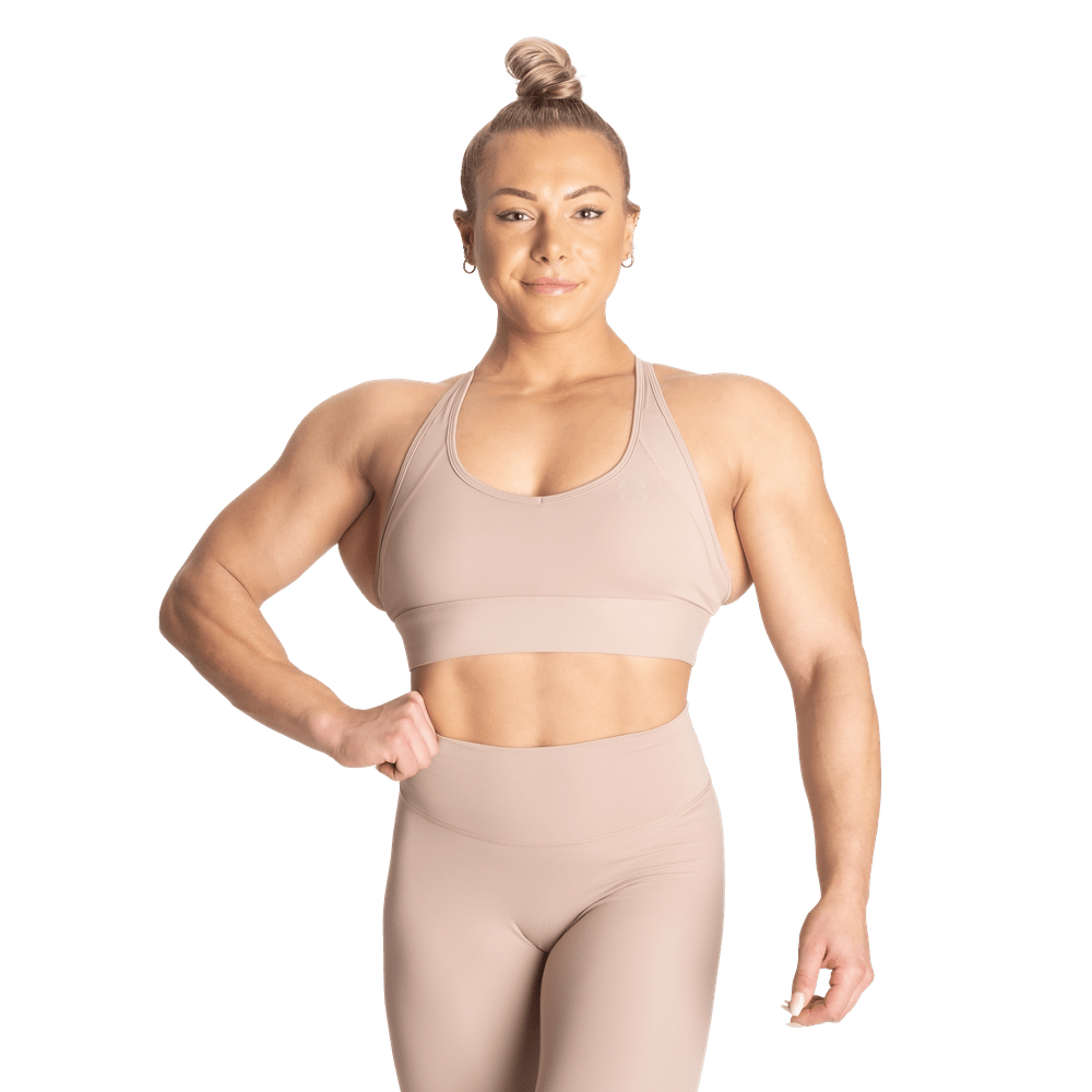 Better Bodies Core Sports Bra - Desert Stretchy Wireless Bra
