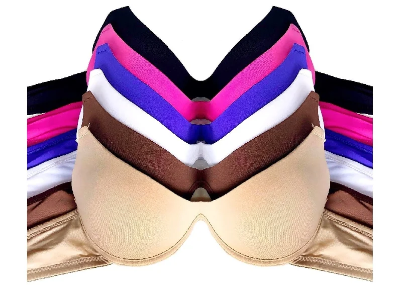 Deep Plunge Push Up Bras