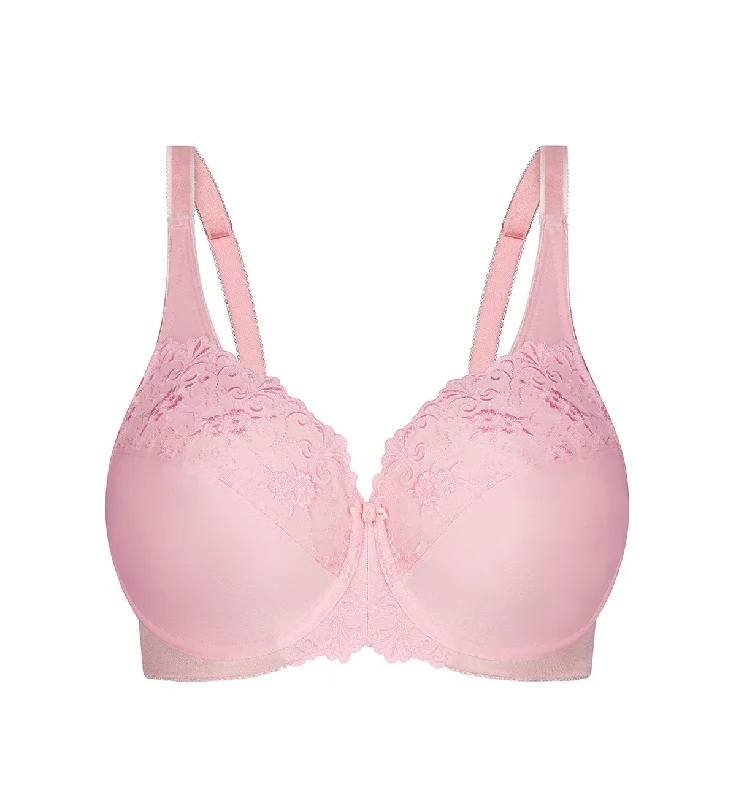 EMBROIDERED MINIMISER BRA Lightly Padded Bra