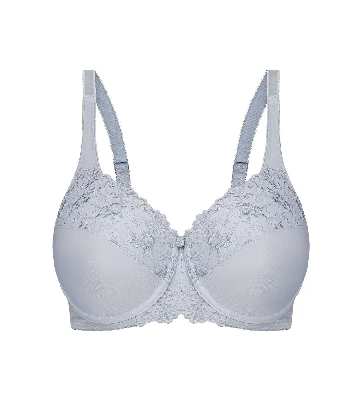 EMBROIDERED MINIMISER BRA Trendy Sports Bra
